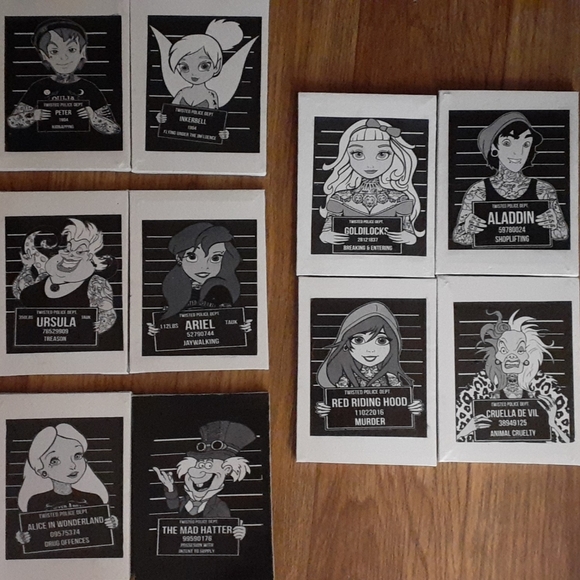 DISNEY characters mug shot canvas Prints. !!!ATTENTION!!!Read details below!!! - Picture 14 of 16